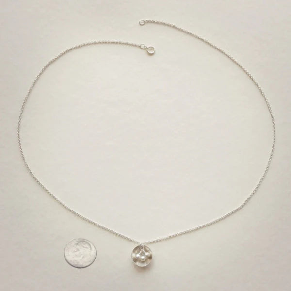 Oyster Necklace | Silver