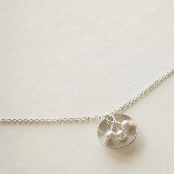 Oyster Necklace | Silver