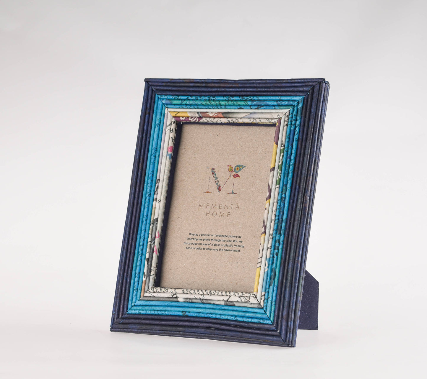 Recycled Newspaper Picture Frames