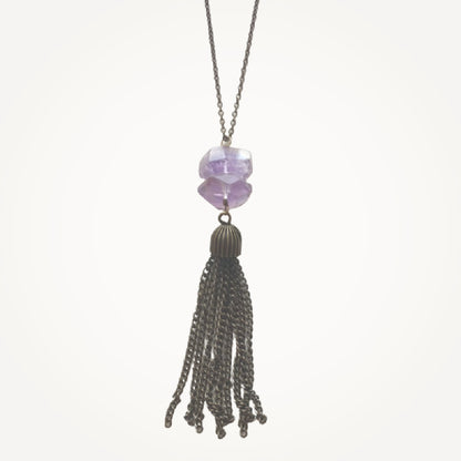 Tassel Necklaces | Choice of Gemstone