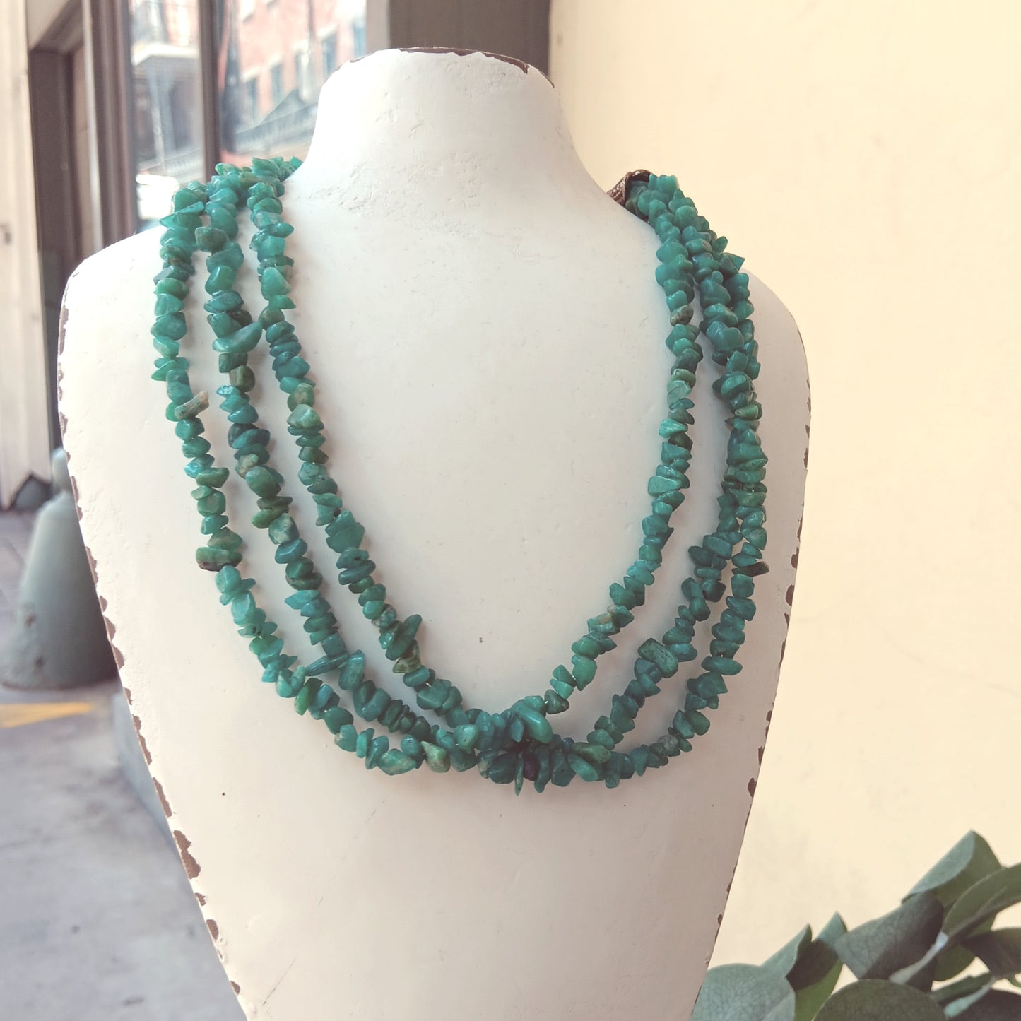 Multi-Strand Gemstone Necklace