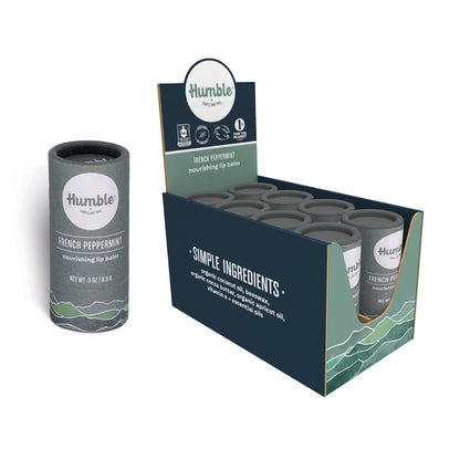 French Peppermint | Plastic-free Lip Balm