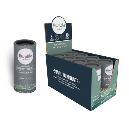 French Peppermint | Plastic-free Lip Balm