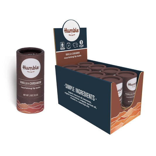 Vanilla & Cardamom | Plastic-free Lip Balm