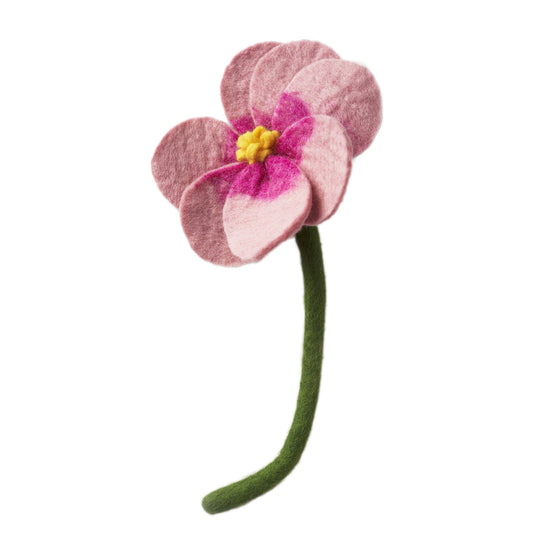 Felt Magnolia Flower: Pink