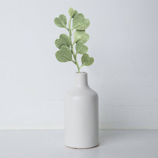 Felt Eucalyptus Leaves: Soft Green