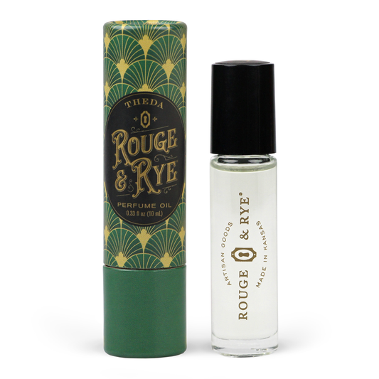 Theda Perfume Oil • Jasmine, Amber and Frankincense