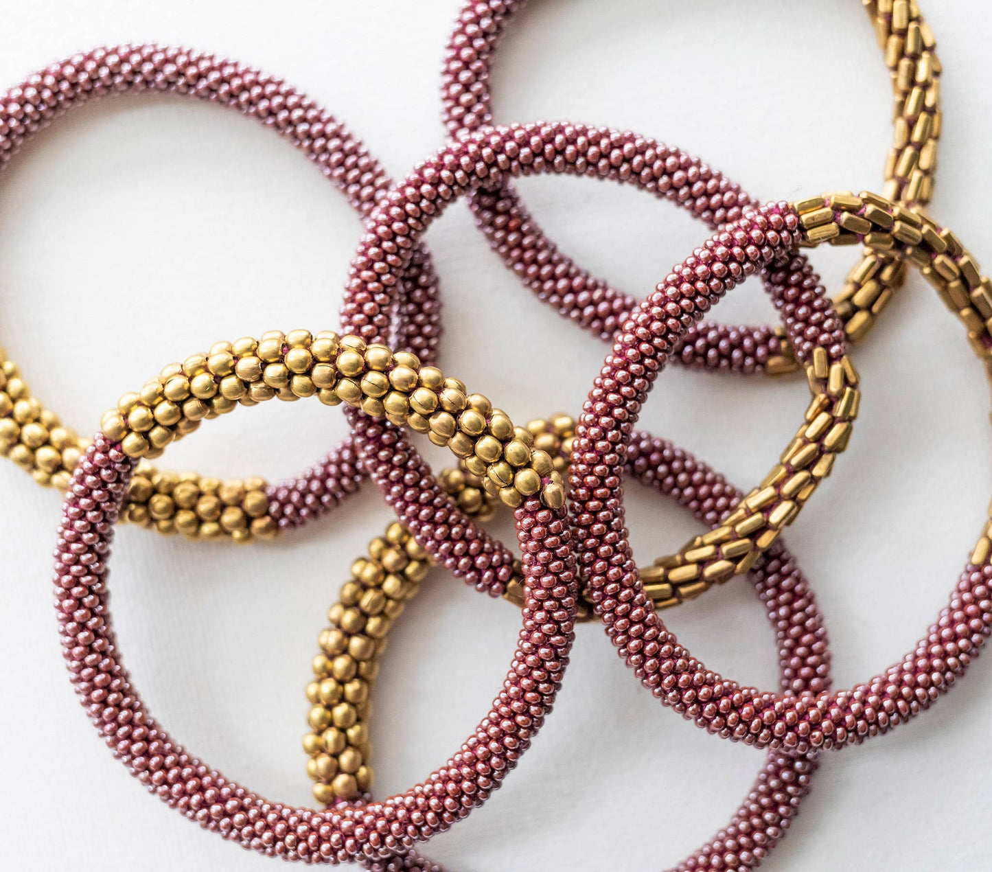 Nepal Fairtrade Bracelets | Mulberry Gold