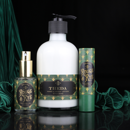 Theda Perfume Oil • Jasmine, Amber and Frankincense