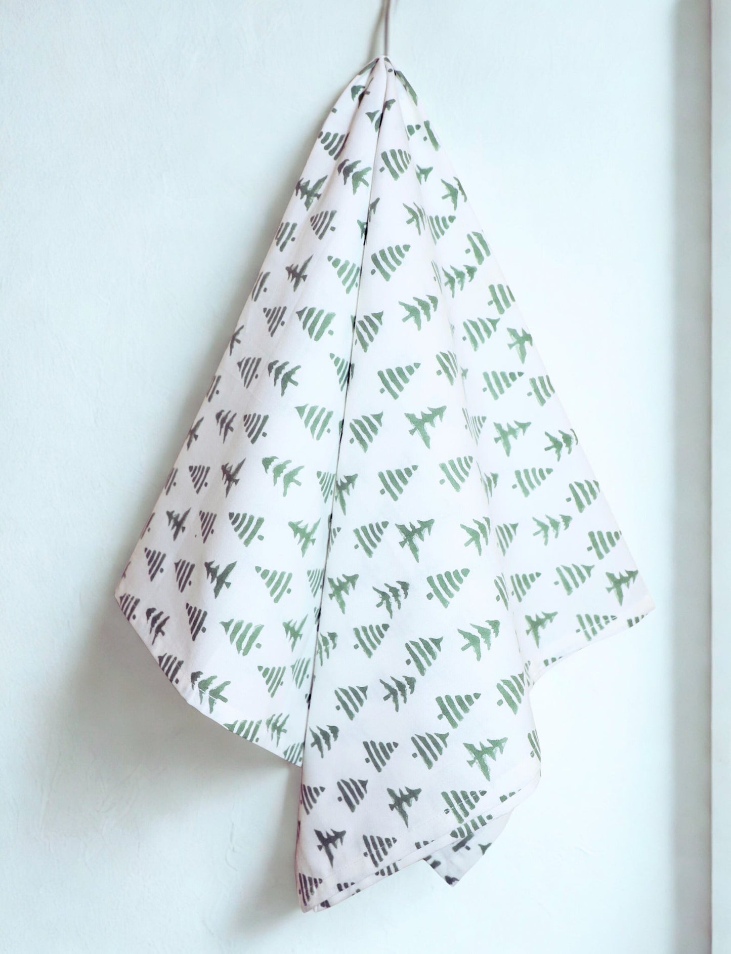 Christmas Tree Cotton Tea Towel