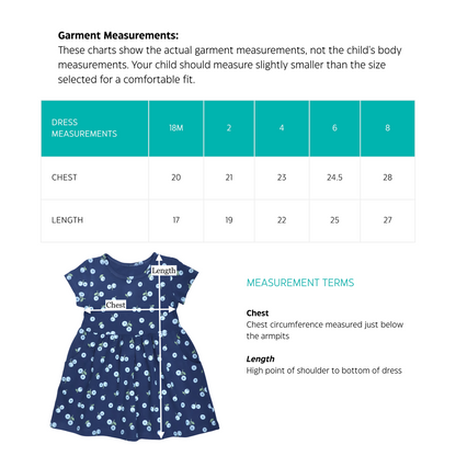 Little Meadow Organic Twirl Dress - Passion Lilie - Fair Trade - Sustainable Fashion
