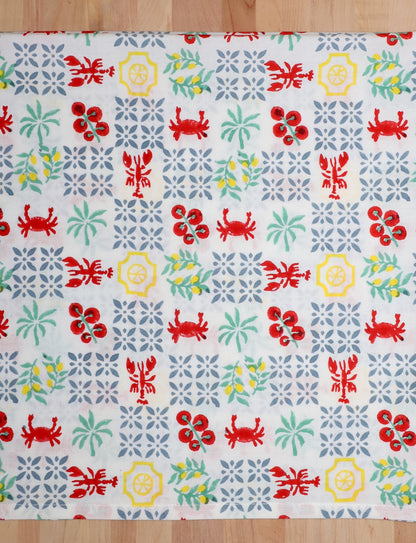 New Orleans Riviera Cotton Tea Towel