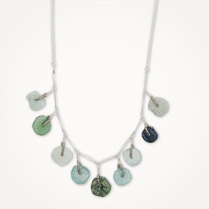 Roman Glass Medallions Necklace