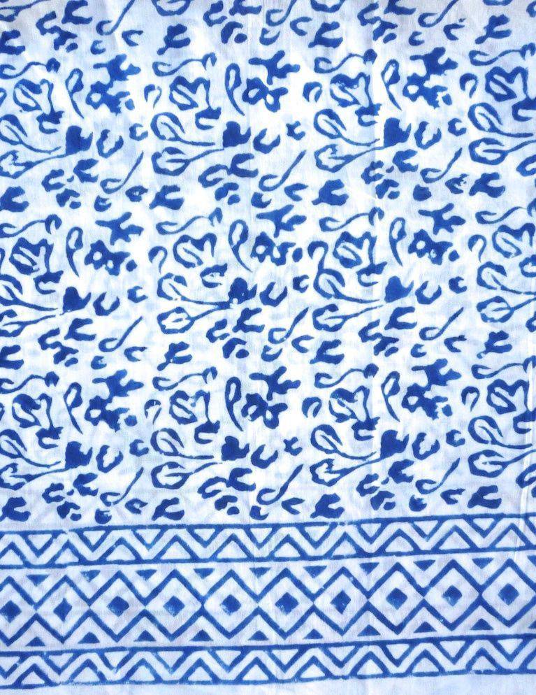 Abstract Blue Sarong - Passion Lilie