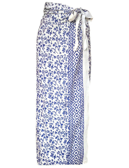 Abstract Blue Sarong - Passion Lilie