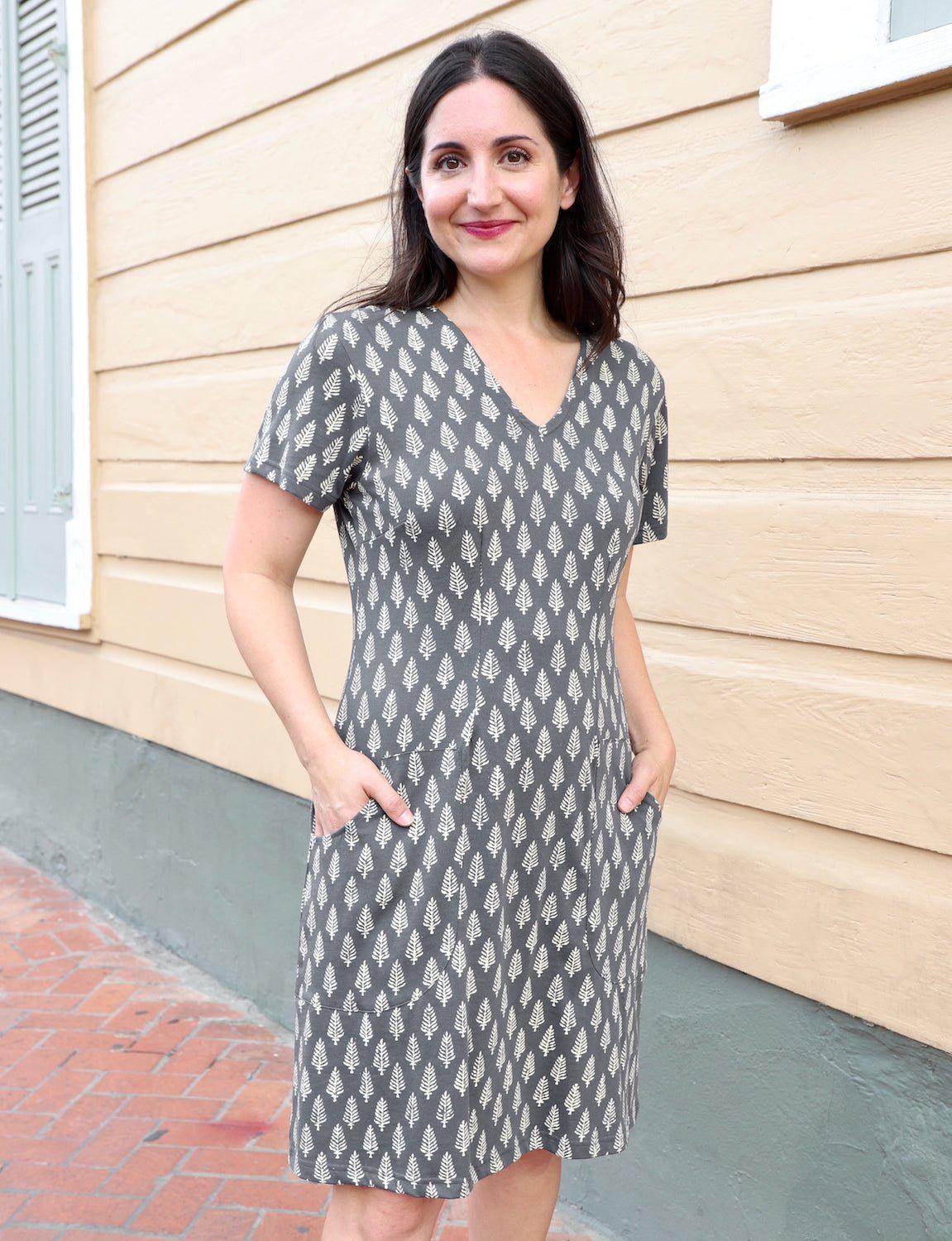 Avani Organic Dress - Passion Lilie