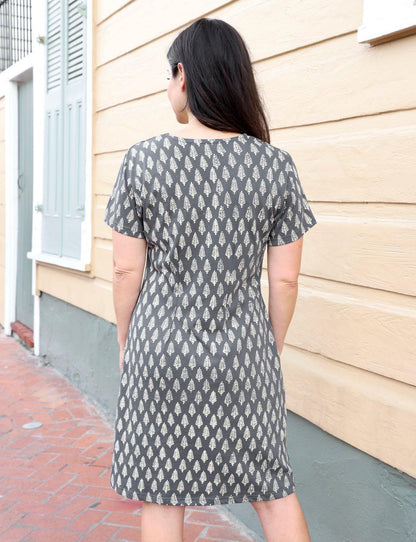 Avani Organic Dress - Passion Lilie