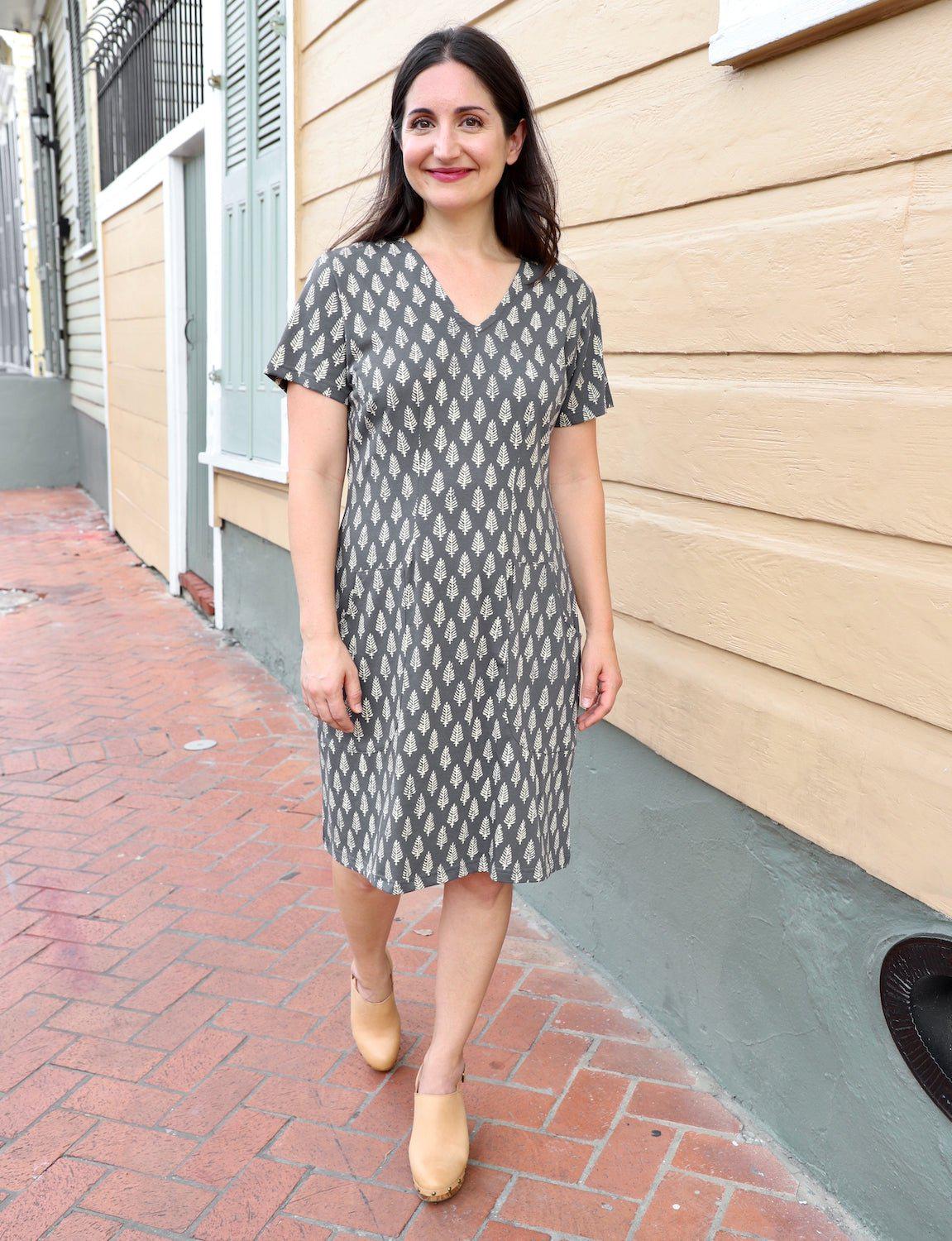 Avani Organic Dress - Passion Lilie