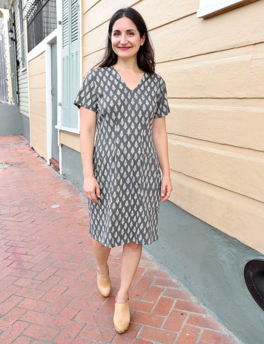 Avani Organic Dress - Passion Lilie