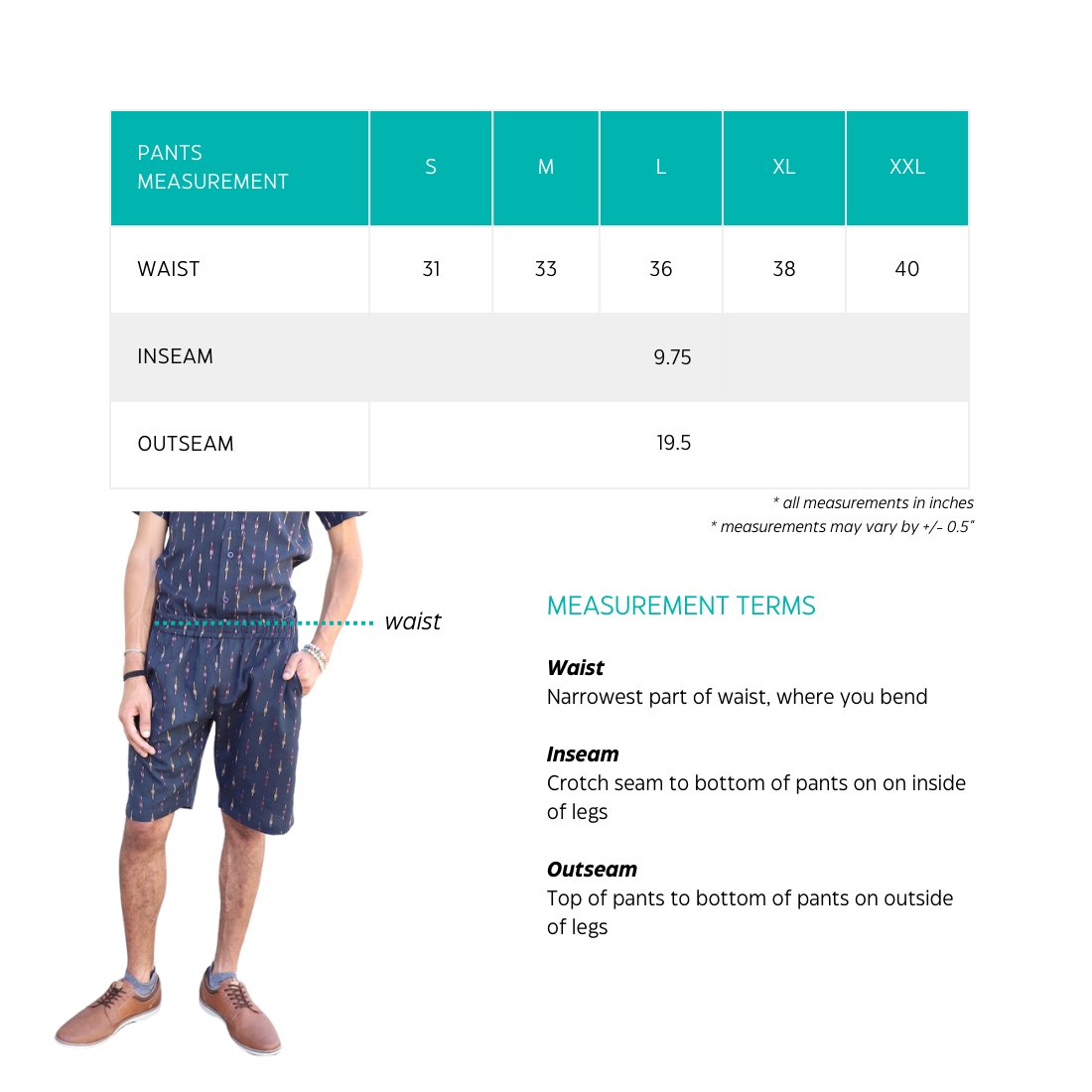 Badru Shorts - Passion Lilie