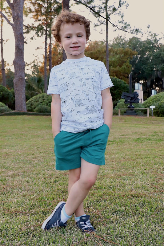 Bayou Cottage Kid's Organic Cotton T-Shirt - Passion Lilie