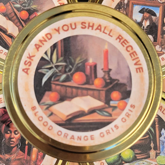 Ask and You Shall Receive, Blood Orange | Coconut Soy Candle