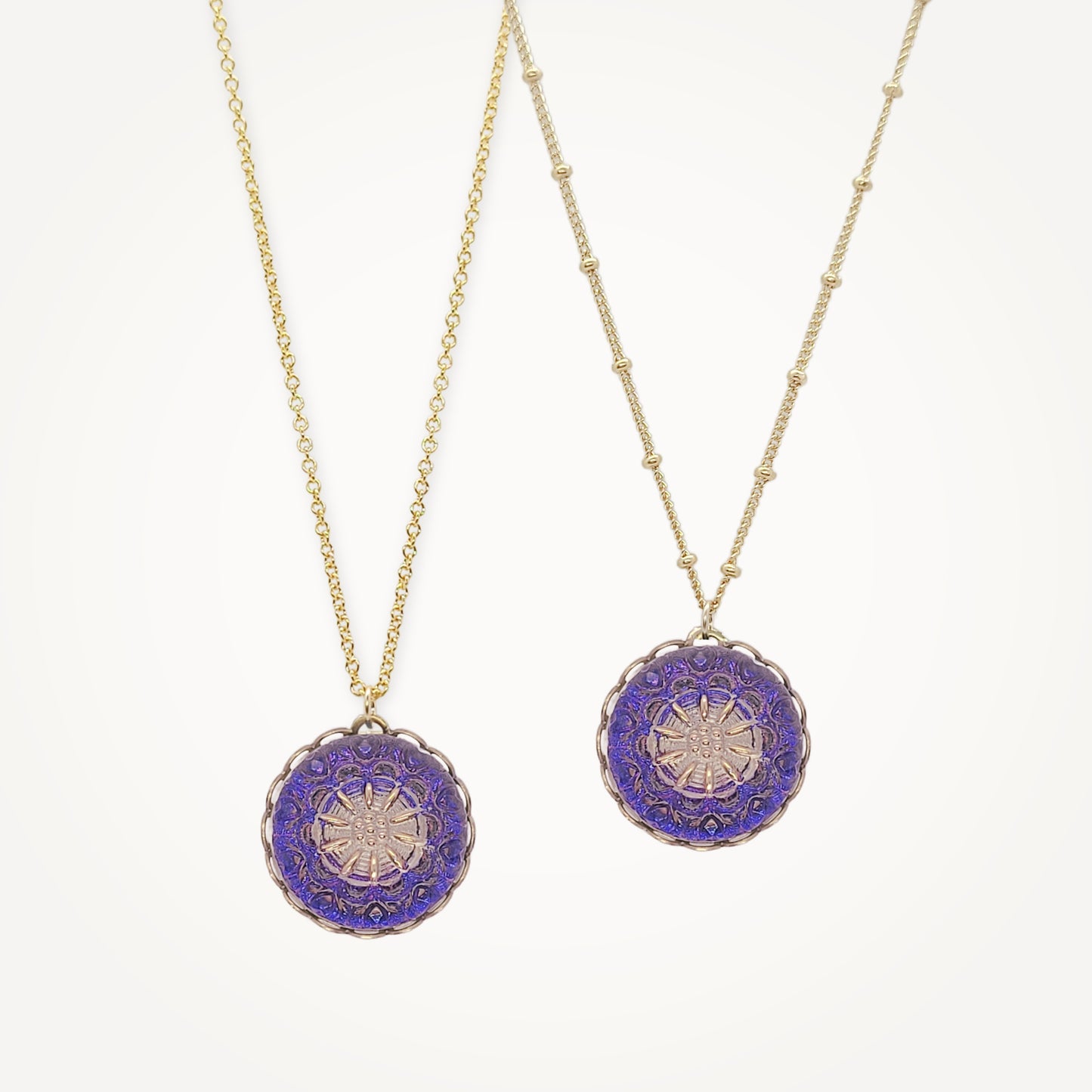 Vintage Button Necklace | Choice of Design