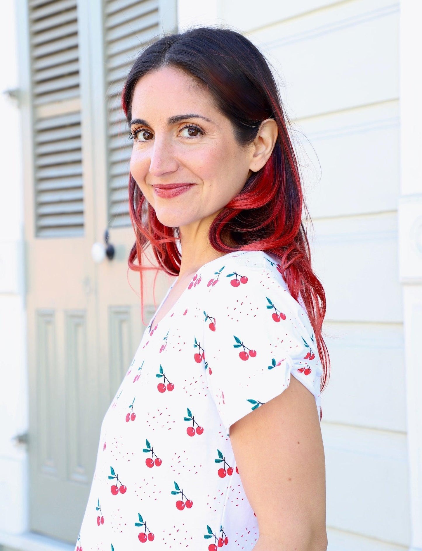 Cherry Organic Top - Passion Lilie