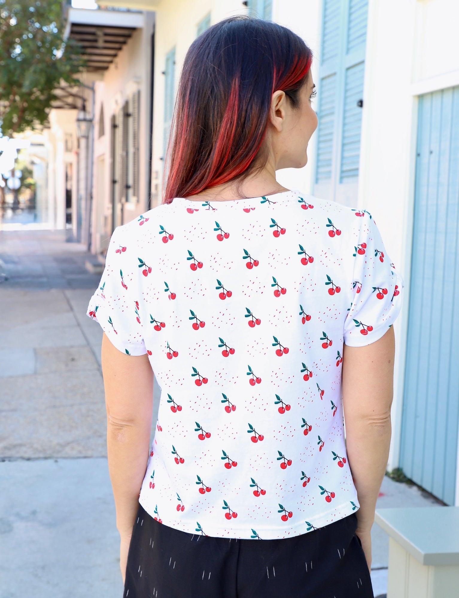 Cherry Organic Top - Passion Lilie