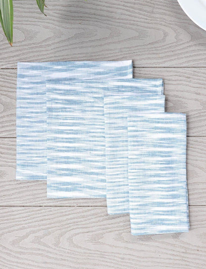 Cloth Napkins - Light Blue - Set of 4 - Passion Lilie