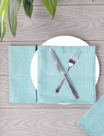 Cloth Napkins - Mint - Set of 4 - Passion Lilie