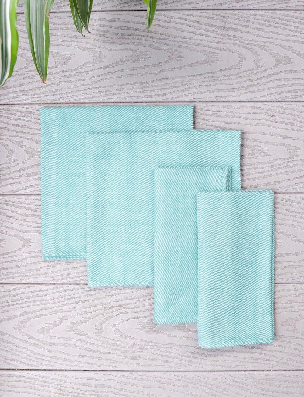 Cloth Napkins - Mint - Set of 4 - Passion Lilie