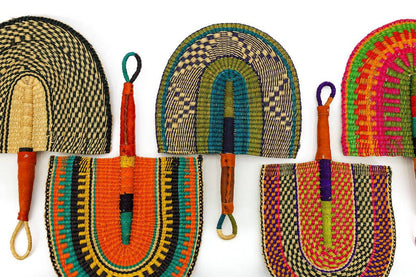 Vetiver Grass Fan
