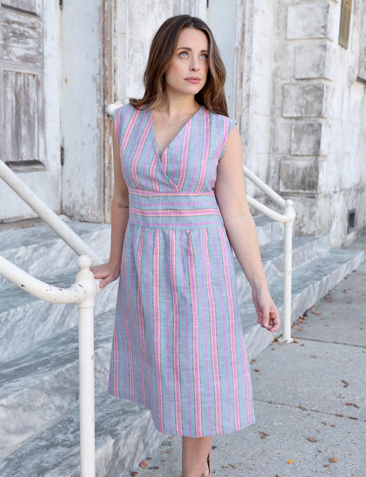 Esplanade Dress - Passion Lilie
