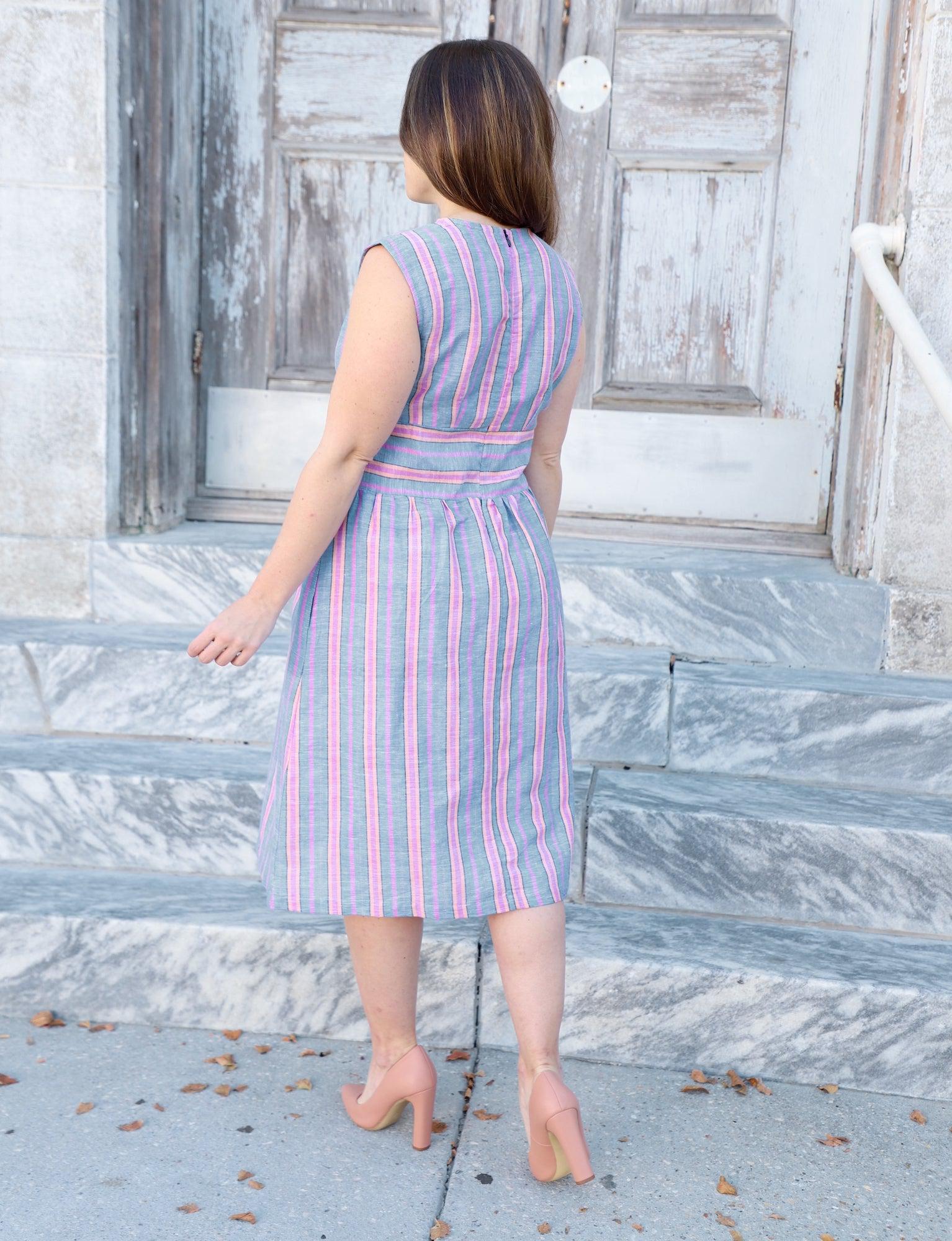 Esplanade Dress - Passion Lilie