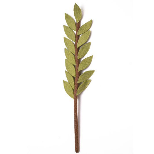 Felt Olive Branch: Soft Green