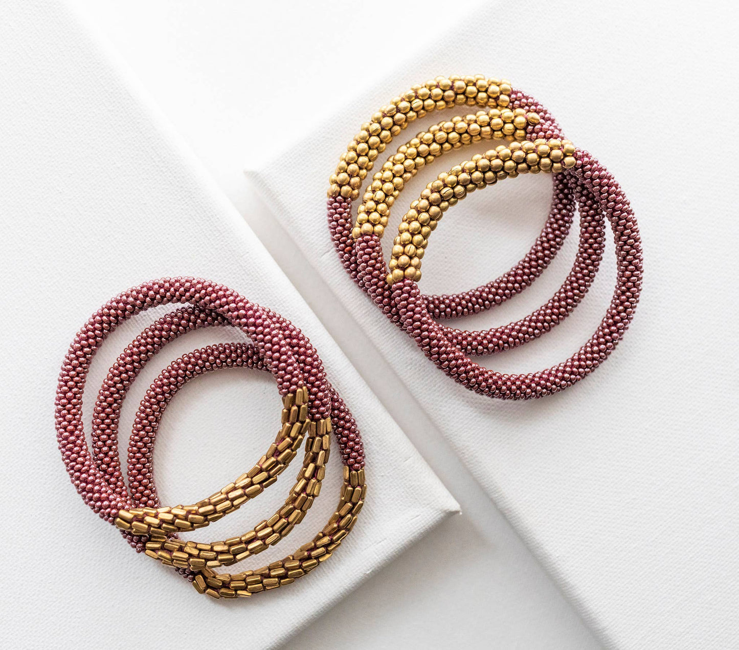 Nepal Fairtrade Bracelets | Mulberry Gold