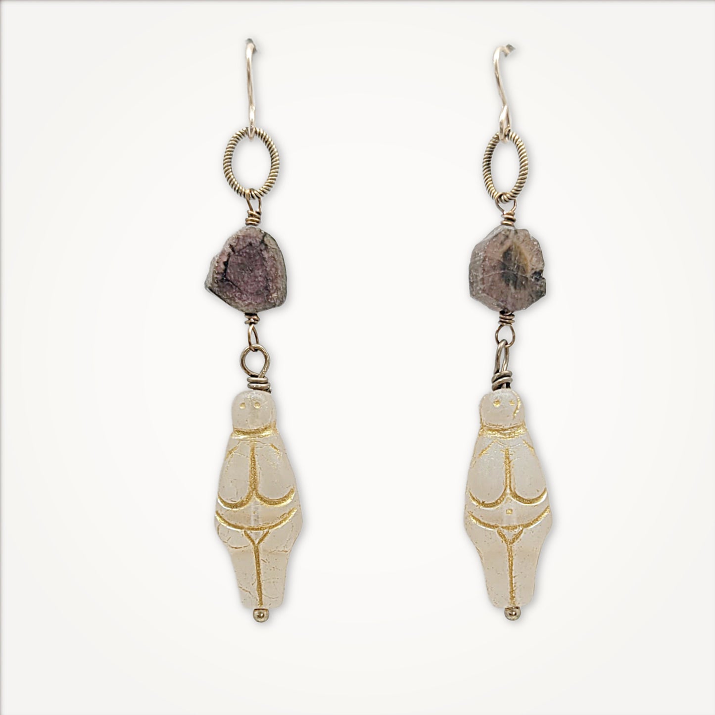 Goddess Earrings | Tourmaline