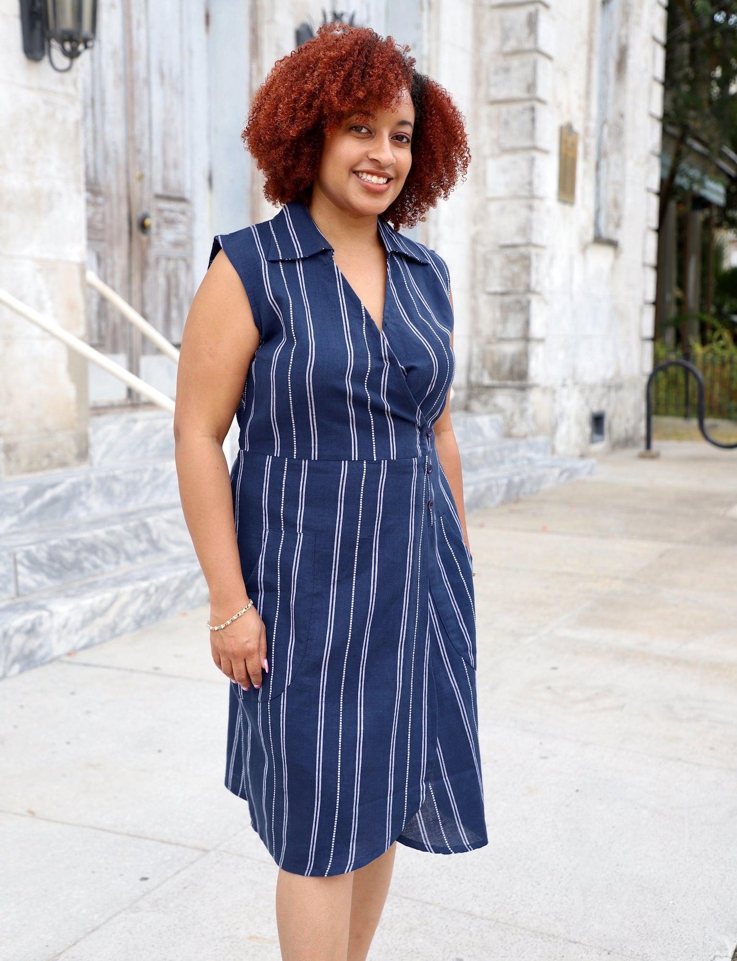 Jaya Wrap Dress - Passion Lilie