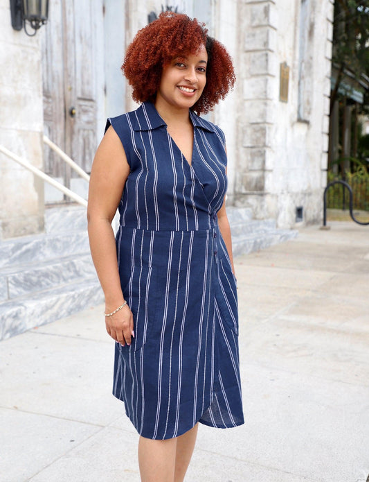 Jaya Wrap Dress - Passion Lilie