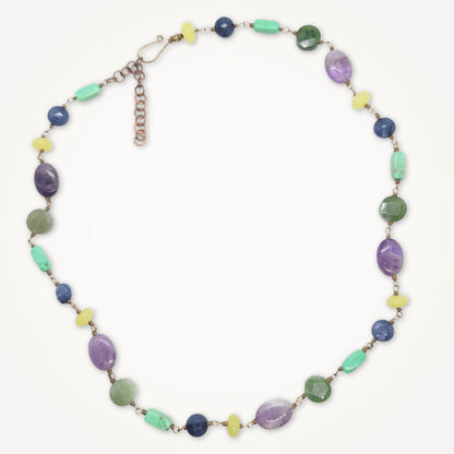 Juno Necklace • Gemstone Mix
