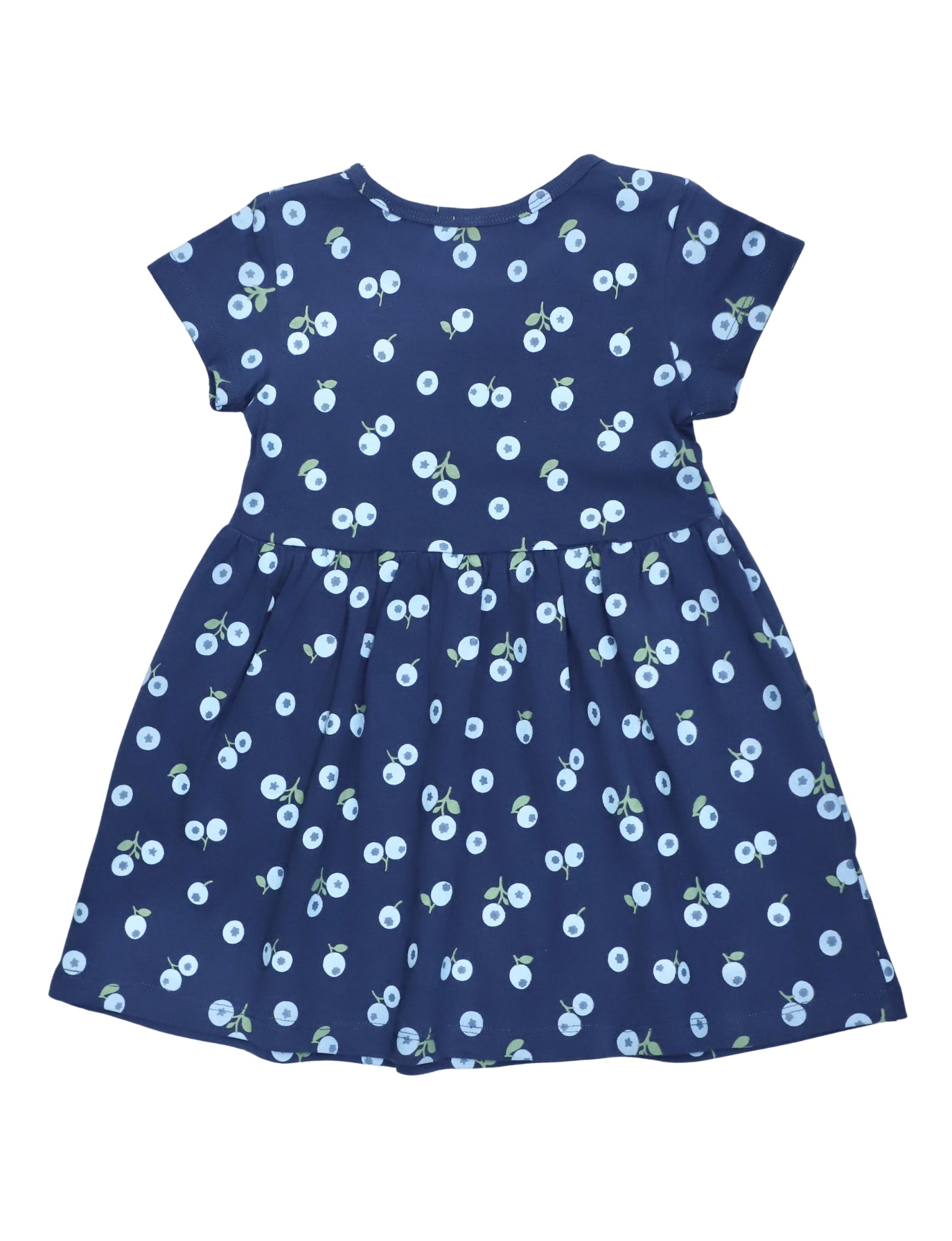 Little Blueberry Organic Twirl Dress - Passion Lilie