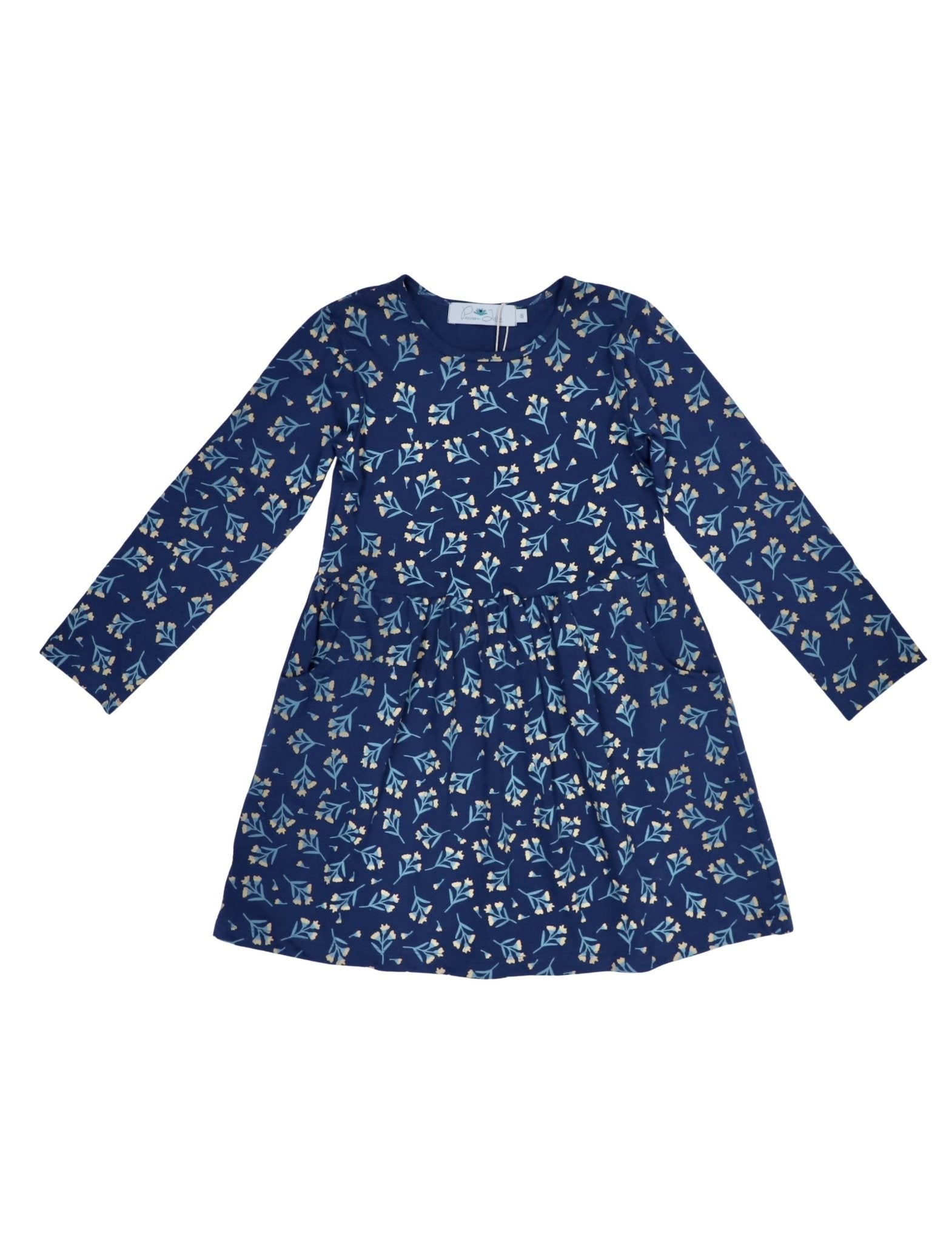 Little Meadow Organic Twirl Dress - Passion Lilie