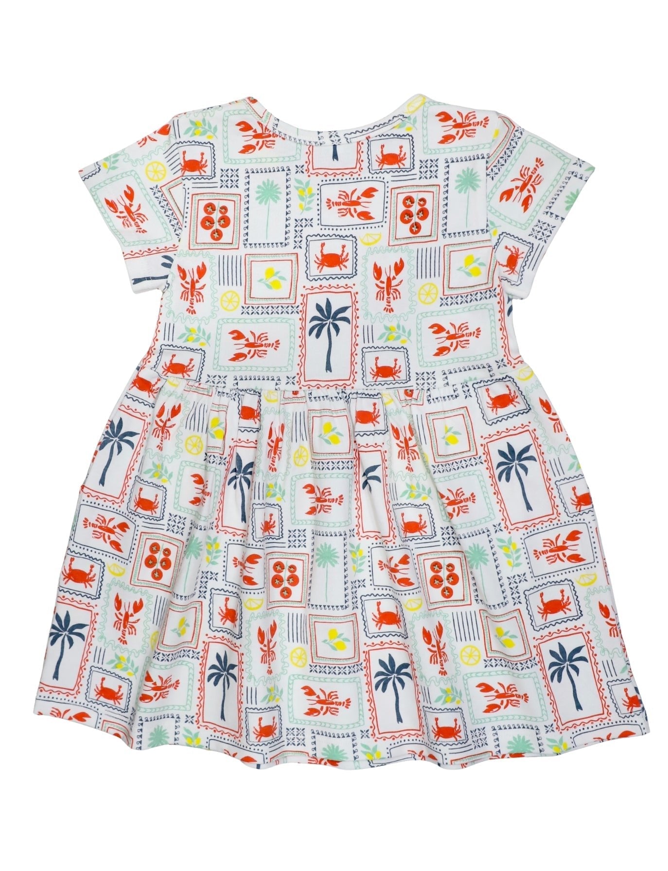 Little NOLA Riviera Organic Dress - Passion Lilie
