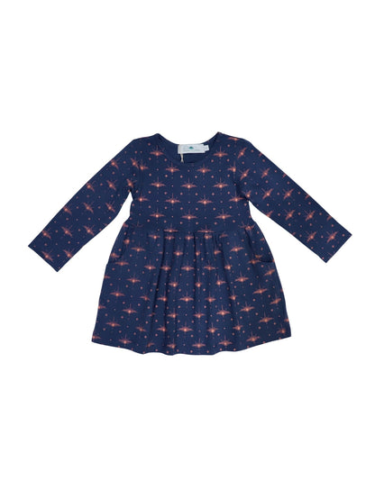 Little Solstice Organic Twirl Dress - Passion Lilie