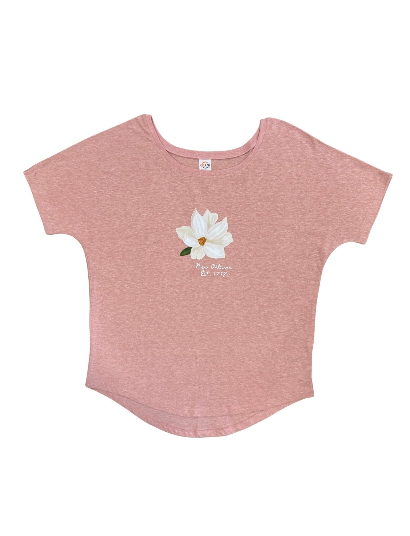 Magnolia Eco - Triblend Flowy Tee : Fair Trade - Passion Lilie