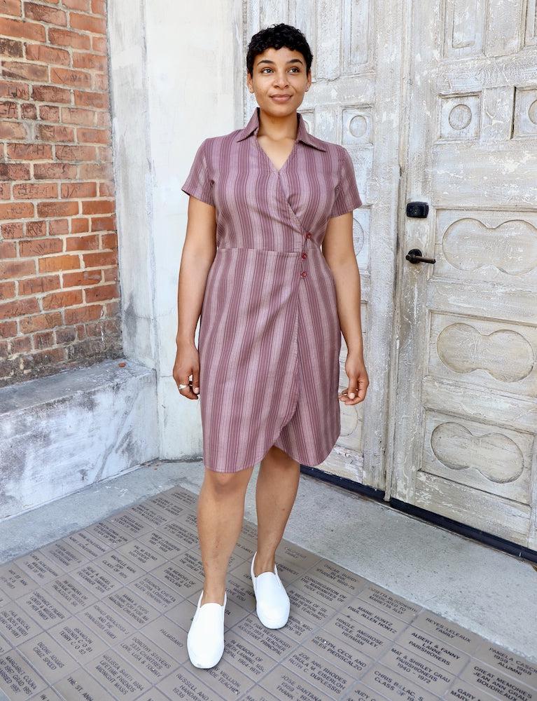 Magnolia Wrap Dress - Passion Lilie