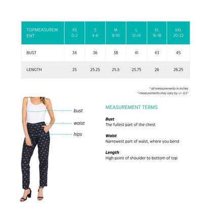 Mambo Organic Modal Top - Passion Lilie