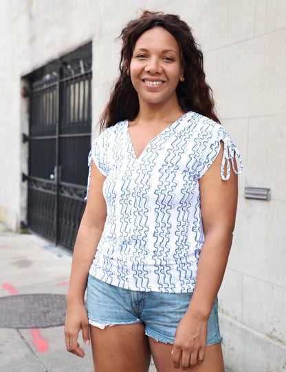 Mambo Organic Modal Top - Passion Lilie