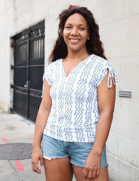 Mambo Organic Modal Top - Passion Lilie